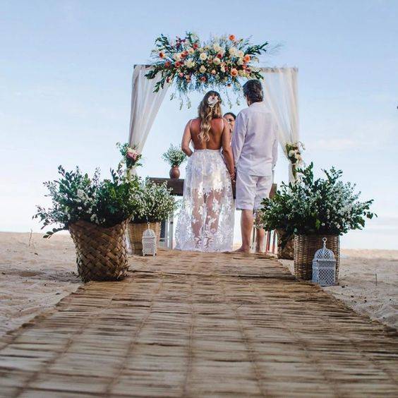 Qual o menu perfeito para um casamento na praia?